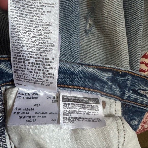 Levi's‎ High Rise White Oak Cone Denim - Picture 8 of 8